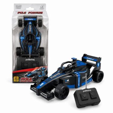 Imagem de Carro De Controle Remoto Pole Position F1 Azul - Polibrinq