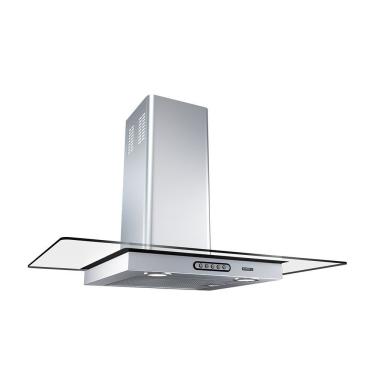 Imagem de Coifa de Parede Nardelli Vidro Reto Duto Slim 80cm Inox Temperado com Led 3 Velocidades...