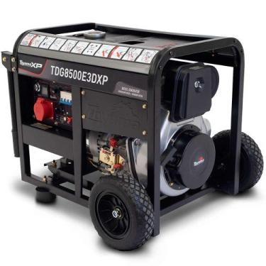 Imagem de Gerador de energia 7,5 kva a diesel partida elétrica trifásico - TDG85