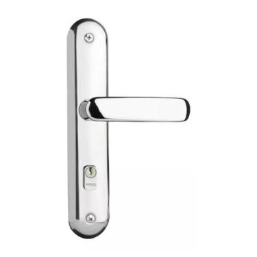 Imagem de Fechadura Zamac Madrid Espelho 507-80 Cromado - Pado Externa
