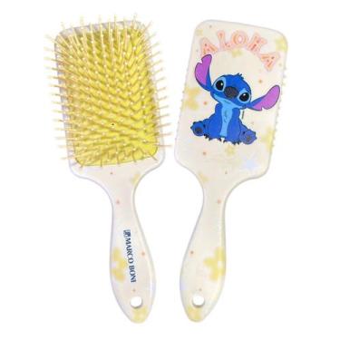 Imagem de Escova De Cabelo Raquete Coleção Disney Stitch Marco Boni, Amarelo Man