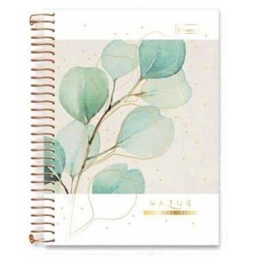 Imagem de Caderno Espiral Capa Dura Colegial Natus 80 Folhas CADERSIL