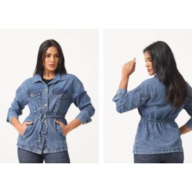 Imagem de Parka Jeans Bludenim Feminina