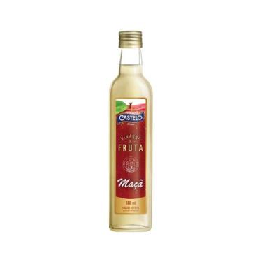 Imagem de Vinagre De Fruta Maçã 4% Castelo Garrafa Vidro 500ml