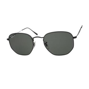 Imagem de óculos de sol Ray Ban Hexagonal mod rb3548-N 002/58 tamanho 51