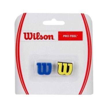 Imagem de Antivibrador wilson pro fell wrz537700, Azul, Amarelo, UN