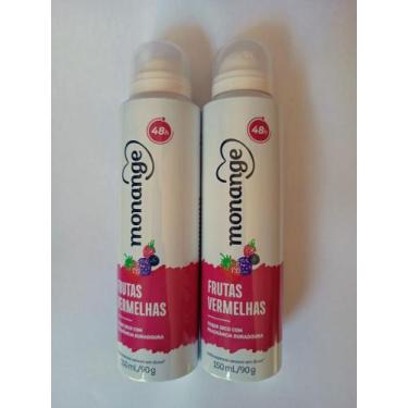 Imagem de Kit 2 desodorantes Monange Frutas vermelhas 150ml