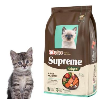 Imagem de Ração Para Gatos Filhotes de Salmão Quatree Supreme Pacote Indivicual 