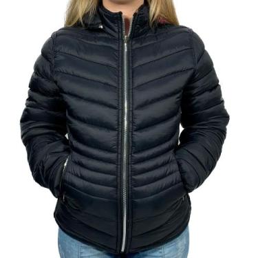 Imagem de Jaqueta Feminina Preta Puffer Dawson, Preto, GG