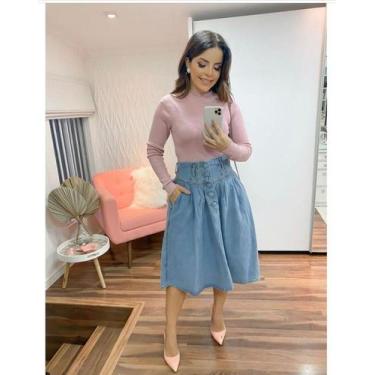 Imagem de saia jeans - Bellivere , 42