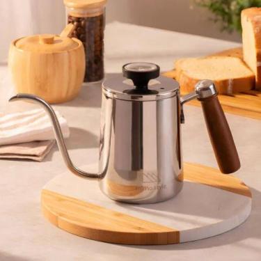 Imagem de Chaleira de Inox Bico de Ganso 600ml Mimo Style com Termômetro Integra