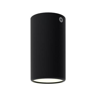 Imagem de Luminária plafon taschibra de sobrepor cannon mr11, PRETO