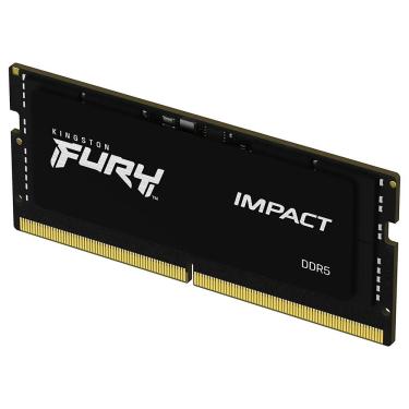 Imagem de Memória RAM para Notebook Kingston Fury Impact DDR5 16GB 6000MHz CL38 Preto