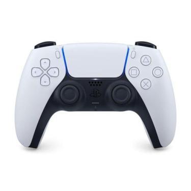 Imagem de Controle Sem Fio Sony DualSense, PlayStation 5, Bluetooth, Branco - 30