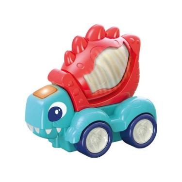 Imagem de Caminhão de Brinquedo Dino Coleção Baby Land - Dino Betoneira Musical 