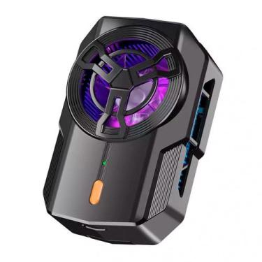 Imagem de Cooler Portátil para Celular MSR718 com Semicondutor, RGB e Bateria Re