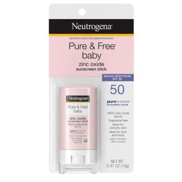 Imagem de Protetor Solar Mineral Bastão Baby, FPS 50+, Neutrogena