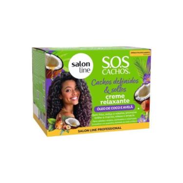 Imagem de Creme Relaxante Óleo de Coco e Óleo de Avelã 200g - Salon Line
