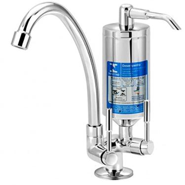 Imagem de Torneira para Cozinha de Mesa Bica Alta Stilo com Filtro Cromada