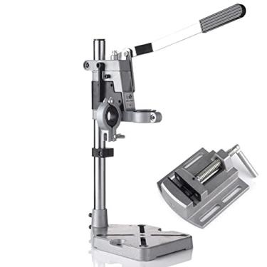 Imagem de Mesa de perfuração para furadeira para ferramenta de reparo de bancada de broca, suporte de perfuração, suporte de perfuração de 400 mm, moedor de suporte de bancada para ferramentas de marcenaria