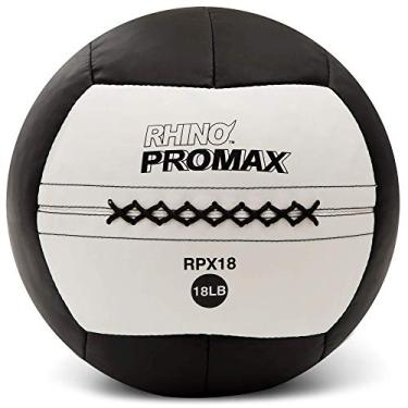 Imagem de Champion Sports RPX18 Bolas Rhino Promax Slam, 8 kg, capa macia com aderência antiderrapante, bola de exercícios de parede de medicamentos para musculação, plyometria, cross training e academia em casa