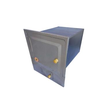 Imagem de Forno De Chapa Galvanizada N°01 Com Cinzeiro 50x28x20,5cm