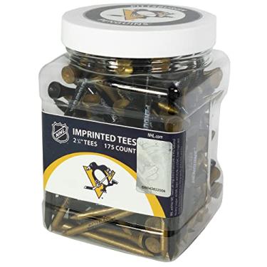 Imagem de Team Golf Camisetas de golfe NHL Pittsburgh Penguins 7,9 cm, pacote com 175, tamanho regular, várias cores (15251)