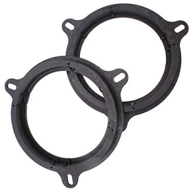 Imagem de AUTUTUT 2 pçs 6,5" 20 mm Profundidade Alto-falante Carro Espaçador Anel Adaptador Suporte Extensor
