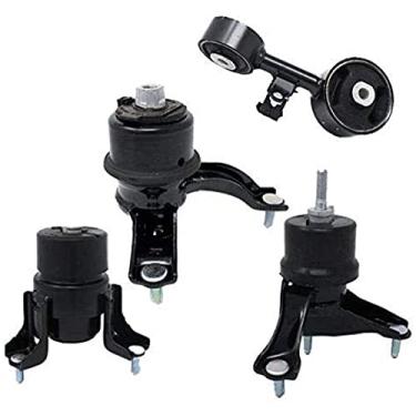 Imagem de Conjunto de 4 modelos de motor e suporte Trans da ENA compatível com Toyota Camry 2.4L 2002-2006 compatível com Auto Trans