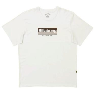 Imagem de Camiseta Plus Size Billabong Off White