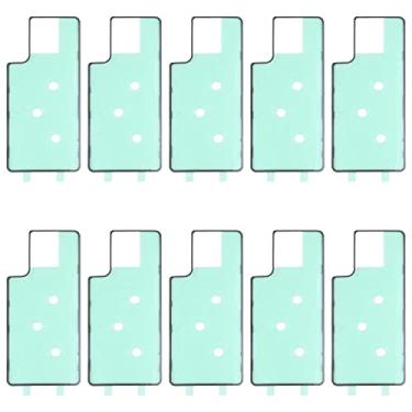 Imagem de HUANGYUNCHAO Acessórios telefônicos Para Samsung Galaxy S21+ 5G 10pcs Back Housing Cover adesivo Substituição do telefone celular