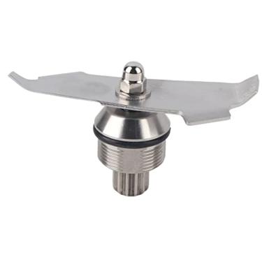 Imagem de alarga peças de reposição do liquidificador da lâmina de 2 folhas,Lâmina extrusora, conjunto de lâmina do liquidificador de aço inoxidável, para peças do liquidificador