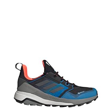 Imagem de adidas Terrex Trailmaker Gore-tex Tênis de caminhada masculino, Núcleo preto/cinza seis/turbo, 8