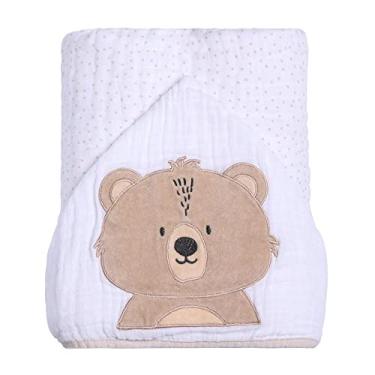 Imagem de Papi Textil Toalha De Banho Soft Papi Friends C/Capuz Bord. 90Cm X 75Cm Contem 01 Un