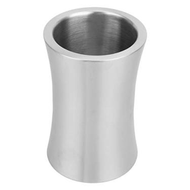 Imagem de Balde de Gelo com Parede Dupla Balde de Gelo de Aço Inoxidável para Casa/Bar/Restaurante/KTV Suporte de Garrafa com Isolamento Único para Vinho Gelado/Cerveja/Vinho Tinto / Champanhe