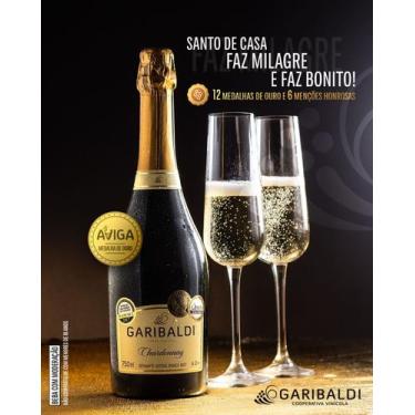 Imagem de Espumante Brut Chardonnay Branco Serra Gaúcha 750 Ml - Mari Store