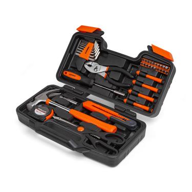 Imagem de Jogo Ferramentas Diy 39 Peças Martelo/Trena/Alicate/Chaves Diversas S21003039 - Robust Robust