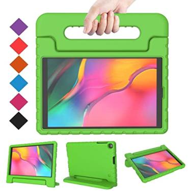 Imagem de Capa Infantil Maleta Compatível Para Samsung Galaxy Tab A 10.1'' T510 T515 2019 VERDE.EVA, Emborrachada, Leve