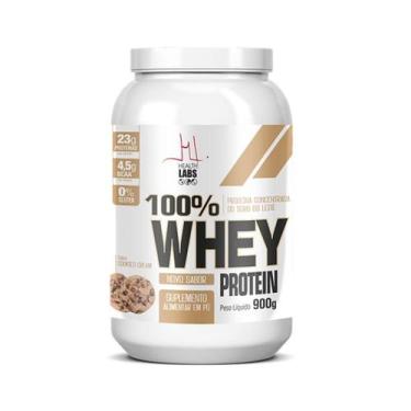Imagem de Whey Protein 100% Health Labs Cookies 900G