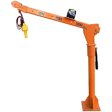 Imagem de Talha De Motor Dobrável/guindaste De Oficina, Guindaste De Caminhão Doméstico De 500 Kg, Altura Telescópica Dobrável Ajustável Com Motor,Collector88
