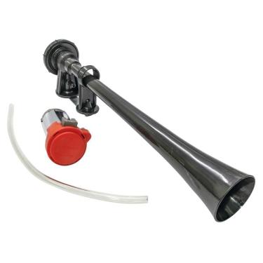 Imagem de Buzina Ar 1 Corneta 40CM 24 Volts Com Compressor - Vetor - VT302P
