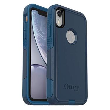 Imagem de OTTERBOX Capa Commuter Series para iPhone XR - Embalagem Frustration FR-e - BESPOKE WAY (BLAZER BLAZER BLAZER BLUE/STORMY SEAS BLUE)