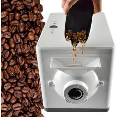 Imagem de MáQuina EléTrica De Torrar Café, Torrador De Café Comercial, Torrador De GrãOs De Café De 1600 W, Torrador De Café Para Uso DoméStico, Torrador De Amendoim Multifuncional