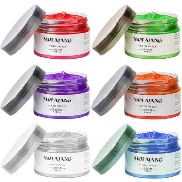 Imagem de EFLY Giz temporário de cor de cabelo para crianças, cera de cabelo para 4, 5, 6, 7, 8, 9 anos, presentes de meninas, aniversário, festa, cosplay, faça você mesmo, dia das crianças, Halloween, Natal