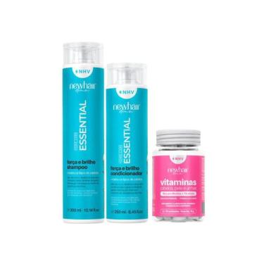 Imagem de Shampoo E Condicionador Força E Brilho + New Hair Biotina