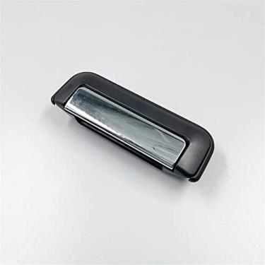 Imagem de Maçaneta cromada com maçaneta externa da porta com acabamento preto compatível com Mitsubishi L200 Pickup L300 Van 1999-2004(Size:Left Side)