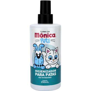 Imagem de Turma da Mônica Pet Higienizador De Patas Para Cães E Gatos Turma Da Mônica 250 Ml Azul