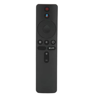Imagem de Substituição para Controle Remoto de TV Mi Box S, Controle Remoto de Substituição, Controle Remoto de TV de Substituição de Alta Sensibilidade, Suporta BT e Função de Voz