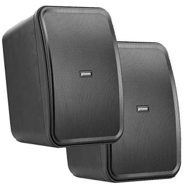 Imagem de Par Caixa de Som Passiva Outdoor HS 6" 8 Ohms Preto Frahm - 31910