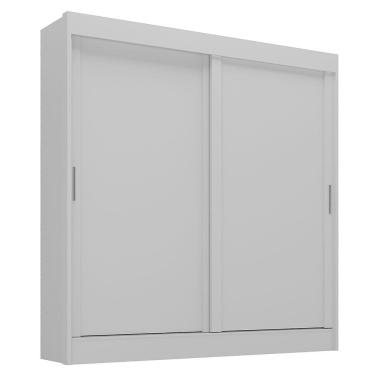 Imagem de Guarda Roupa Casal Malta 2 Portas 3 Gavetas Branco - Rodial